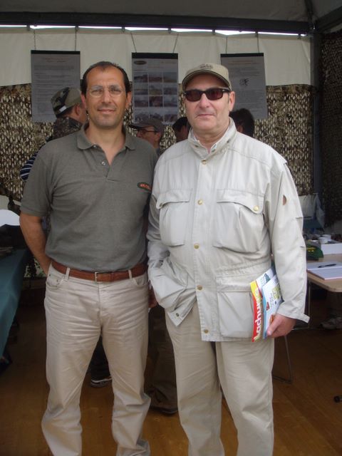 Paolo Bocchini con Alfredo Minnetti